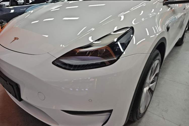 Used Tesla Model Y 2021 Standard Range Rear-Wheel Drive Version Left Front Headlight