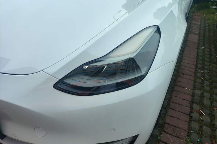 Used Tesla Model Y 2021 Long-Range All-Wheel-Drive Version 3D7 Left Front Headlight