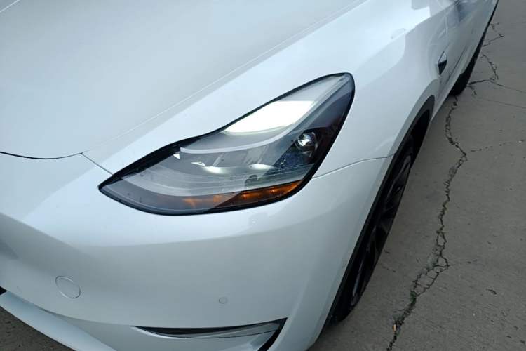Used Tesla Model Y 2021 Revised Version 2 Long-Range All-Wheel-Drive Edition Left Front Headlight