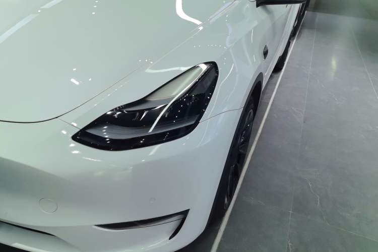 Used Tesla Model Y 2021 Revised Version 2 Long-Range All-Wheel-Drive Edition Left Front Headlight
