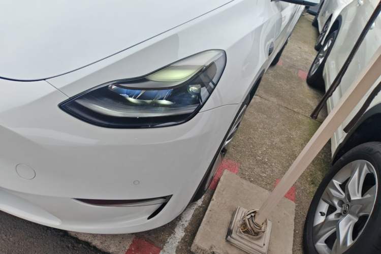 Used Tesla Model Y 2021 Long-Range All-Wheel-Drive Version 3D7 Left Front Headlight
