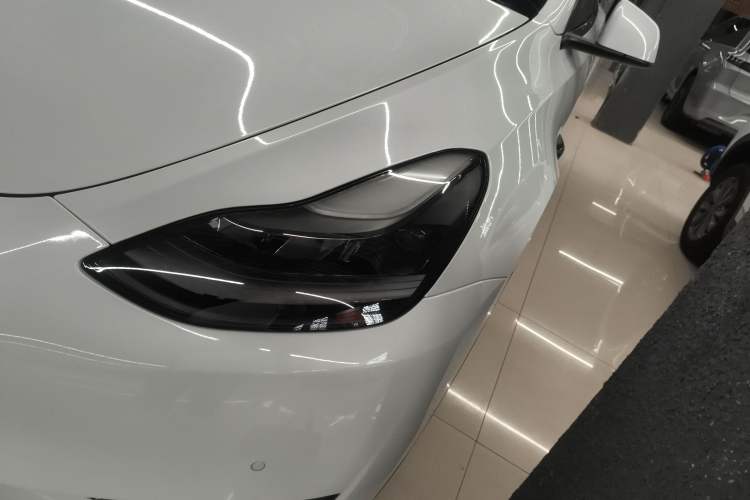 Used Tesla Model Y 2021 Revised Version 2 Long-Range All-Wheel-Drive Edition Left Front Headlight
