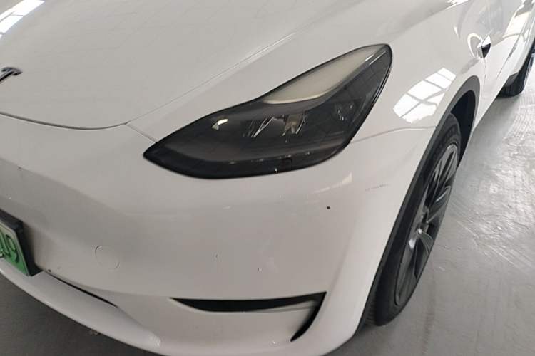 Used Tesla Model Y 2021 Standard Range Rear-Wheel Drive Version Left Front Headlight