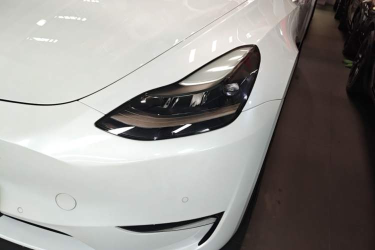 Used Tesla Model Y 2021 Long-Range All-Wheel-Drive Version 3D7 Left Front Headlight