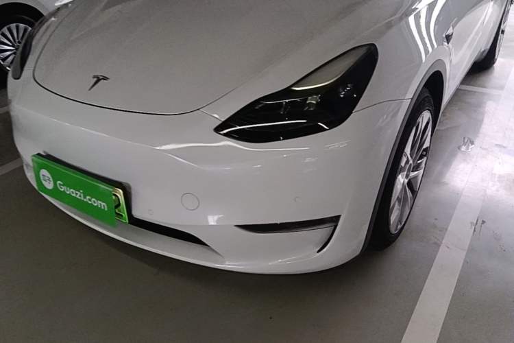 Used Tesla Model Y 2021 Standard Range Rear-Wheel Drive Version Left Front Headlight