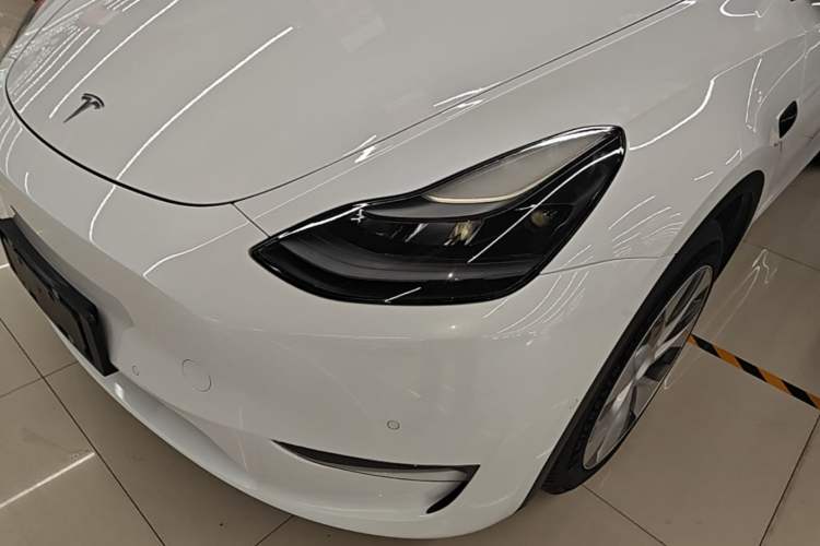 Used Tesla Model Y 2021 Revised Version 2 Long-Range All-Wheel-Drive Edition Left Front Headlight