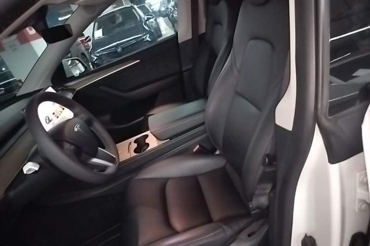 Used Tesla Model Y 2021 Standard Range Rear-Wheel Drive Version Left Front Seat
