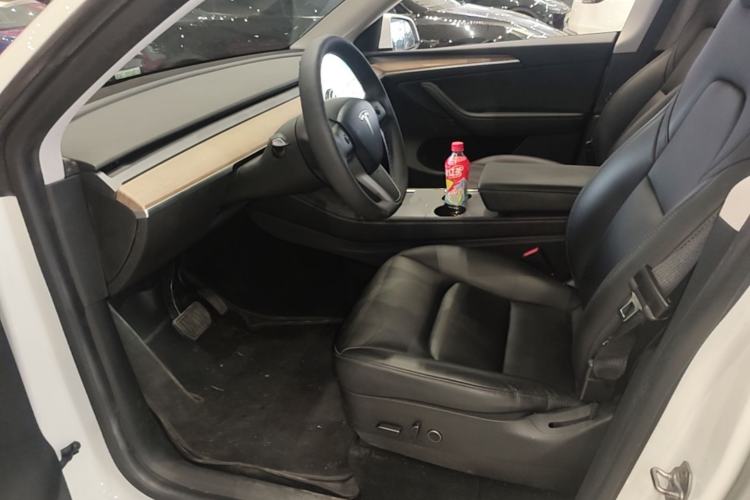 Used Tesla Model Y 2021 Standard Range Rear-Wheel Drive Version Left Front Seat