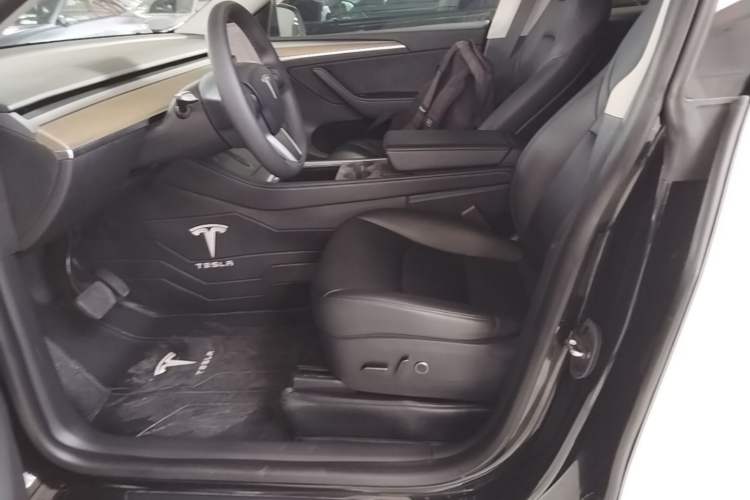 Used Tesla Model Y 2021 Standard Range Rear-Wheel Drive Version Left Front Seat
