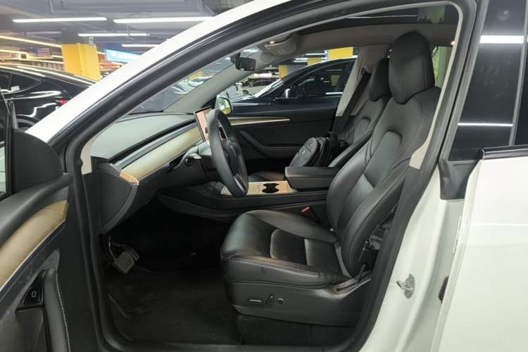 Used Tesla Model Y 2021 Long-Range All-Wheel-Drive Version Left Front Seat