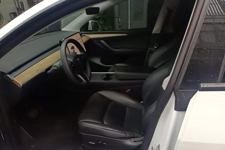 Used Tesla Model Y 2021 Long-Range All-Wheel-Drive Version Left Front Seat