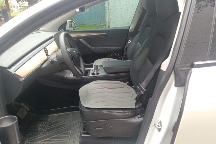 Used Tesla Model Y 2021 Long-Range All-Wheel-Drive Version Left Front Seat