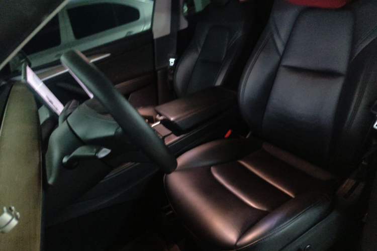 Used Tesla Model Y 2021 Standard Range Rear-Wheel Drive Version Left Front Seat