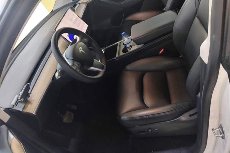 Used Tesla Model Y 2021 Long-Range All-Wheel-Drive Version Left Front Seat
