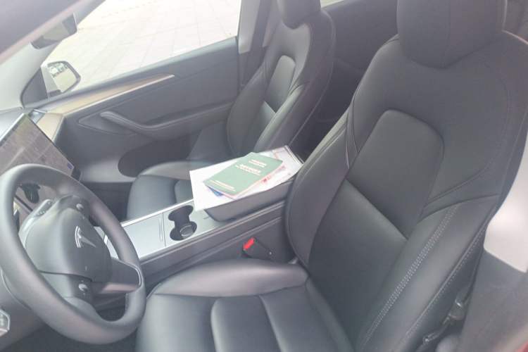 Used Tesla Model Y 2021 Long-Range All-Wheel-Drive Version 3D7 Left Front Seat