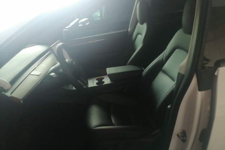 Used Tesla Model Y 2021 Long-Range All-Wheel-Drive Version 3D7 Left Front Seat