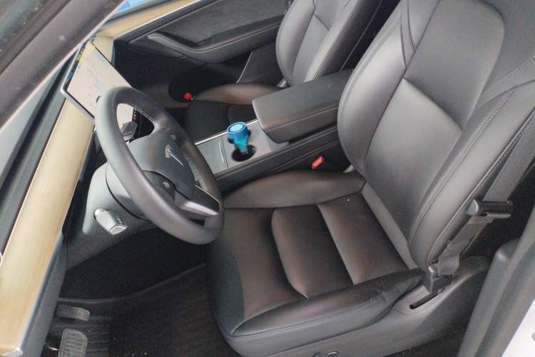 Used Tesla Model Y 2021 Standard Range Rear-Wheel Drive Version Left Front Seat