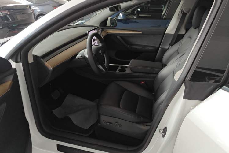Used Tesla Model Y 2021 Long-Range All-Wheel-Drive Version Left Front Seat