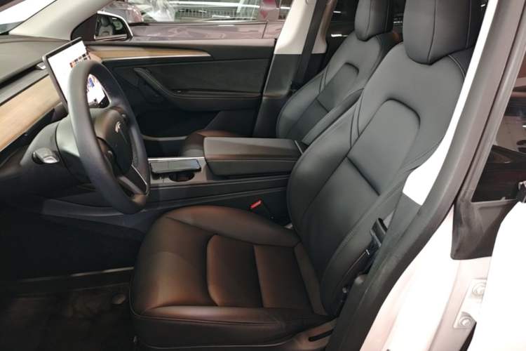 Used Tesla Model Y 2021 Long-Range All-Wheel-Drive Version 3D7 Left Front Seat