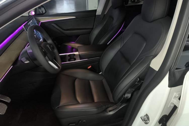 Used Tesla Model Y 2021 Long-Range All-Wheel-Drive Version Left Front Seat