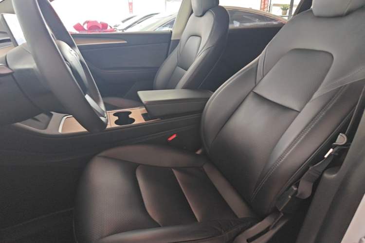 Used Tesla Model Y 2021 Revised Version 2 Long-Range All-Wheel-Drive Edition Left Front Seat