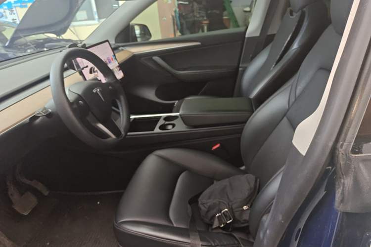 Used Tesla Model Y 2021 Long-Range All-Wheel-Drive Version Left Front Seat