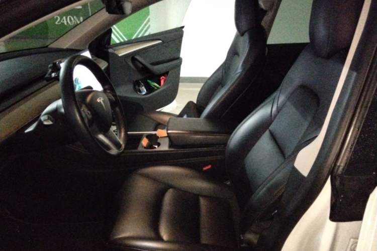Used Tesla Model Y 2021 Long-Range All-Wheel-Drive Version Left Front Seat