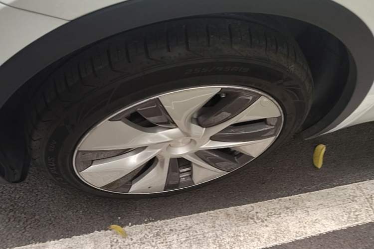 Used Tesla Model Y 2021 Standard Range Rear-Wheel Drive Version Left Front Wheel Hub