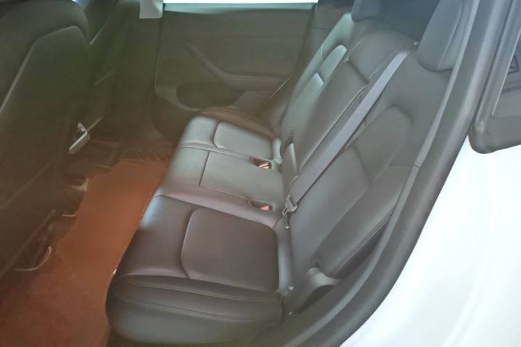 Used Tesla Model Y 2021 Long-Range All-Wheel-Drive Version 3D7 Left Rear Seat