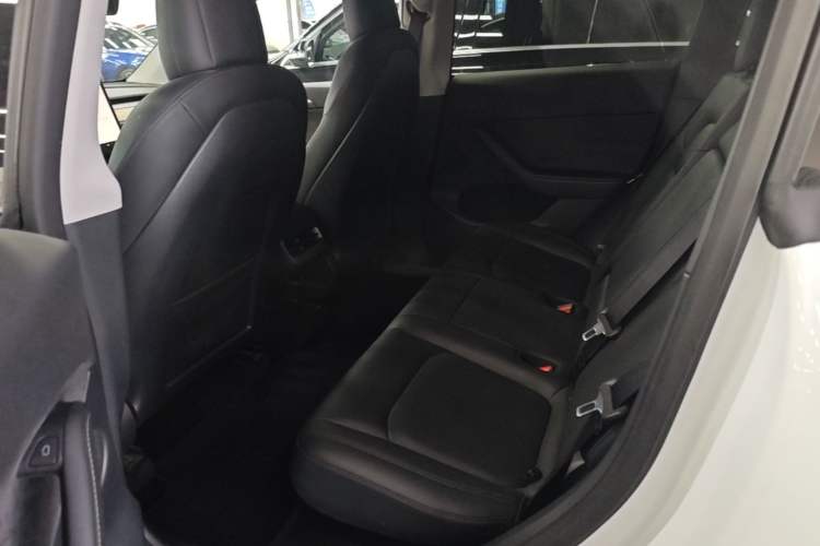 Used Tesla Model Y 2021 Long-Range All-Wheel-Drive Version Left Rear Seat