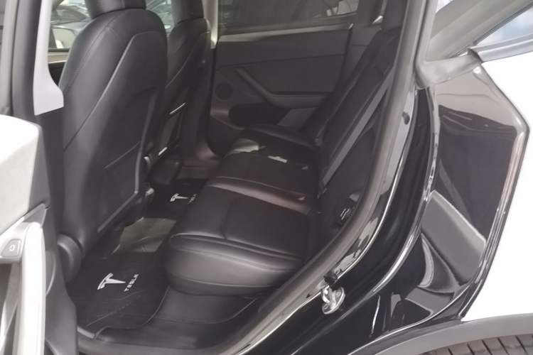 Used Tesla Model Y 2021 Standard Range Rear-Wheel Drive Version Left Rear Seat