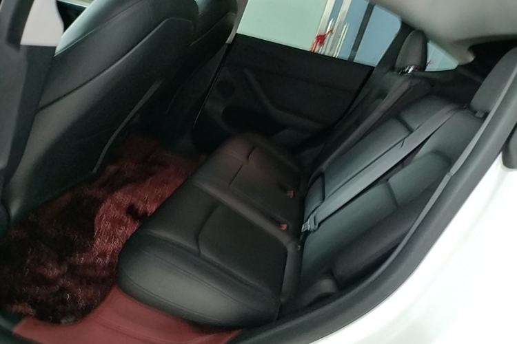 Used Tesla Model Y 2021 Long-Range All-Wheel-Drive Version 3D7 Left Rear Seat