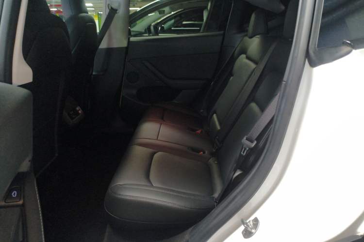Used Tesla Model Y 2021 Performance High-Performance All-Wheel-Drive Version Left Rear Seat