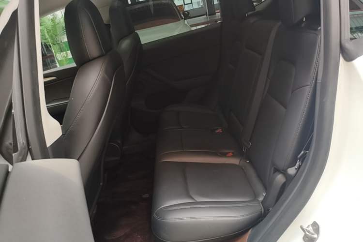 Used Tesla Model Y 2021 Standard Range Rear-Wheel Drive Version Left Rear Seat