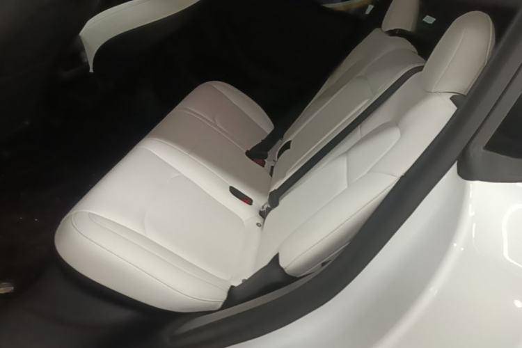 Used Tesla Model Y 2021 Long-Range All-Wheel-Drive Version 3D7 Left Rear Seat