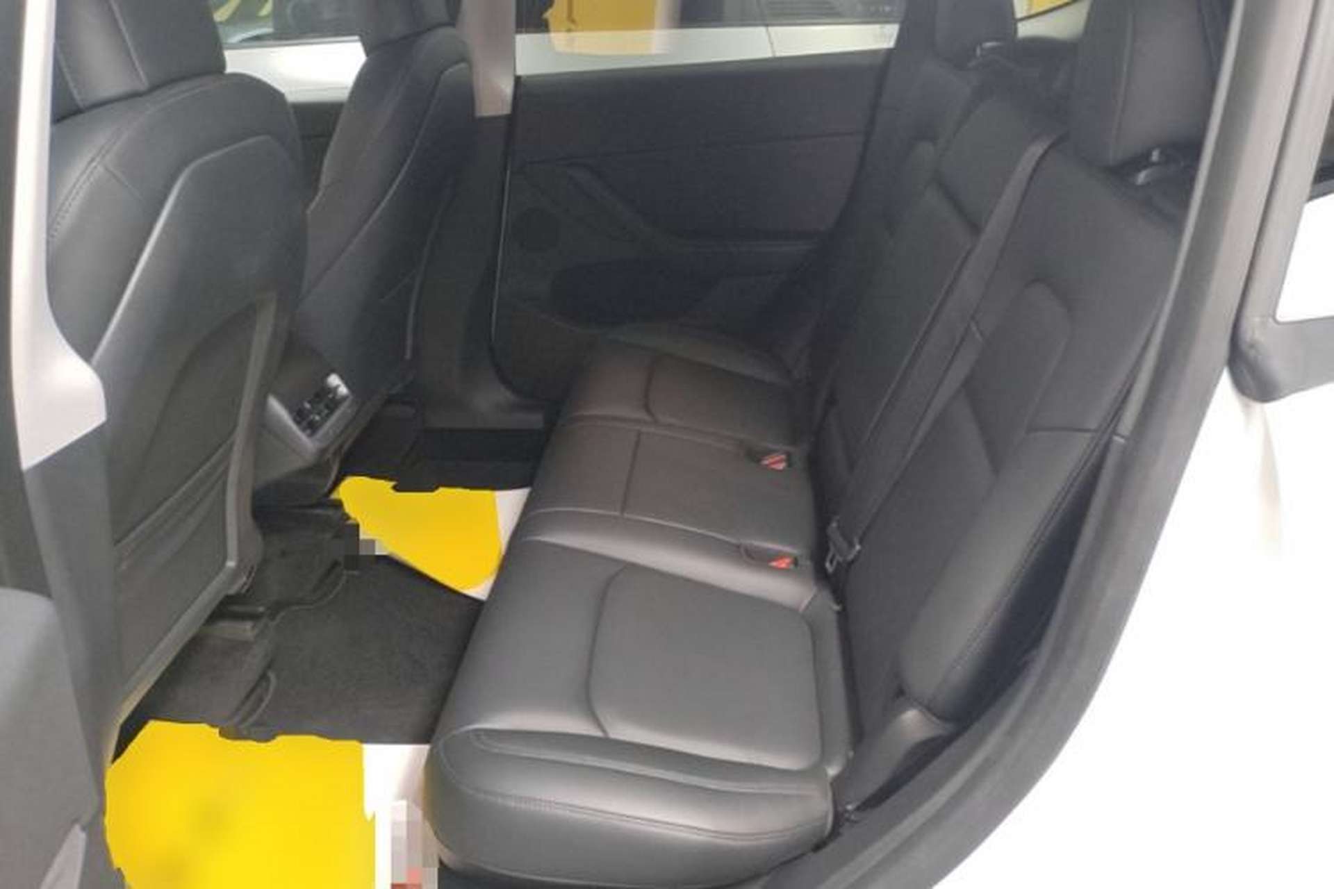 Used Tesla Model Y 2021 Long-Range All-Wheel-Drive Version 3D7 Left Rear Seat