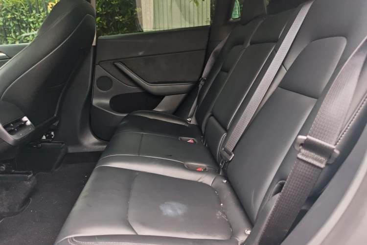 Used Tesla Model Y 2021 Standard Range Rear-Wheel Drive Version Left Rear Seat