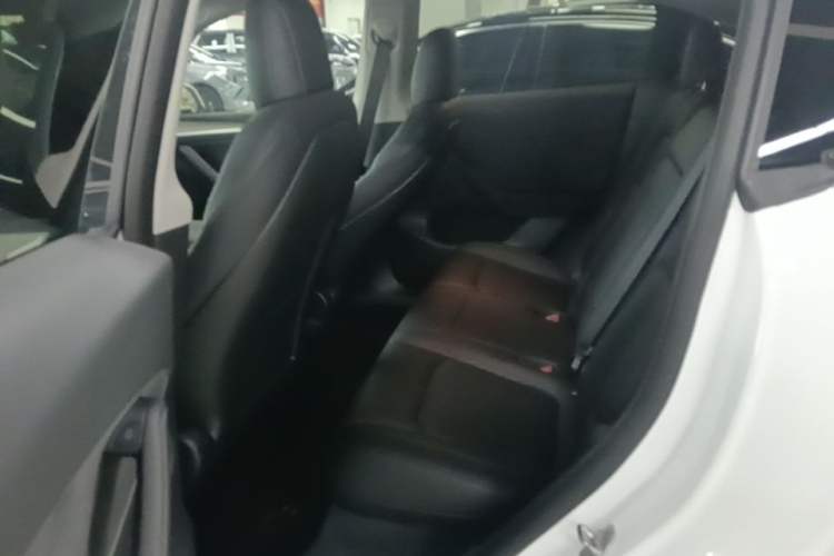 Used Tesla Model Y 2021 Standard Range Rear-Wheel Drive Version Left Rear Seat