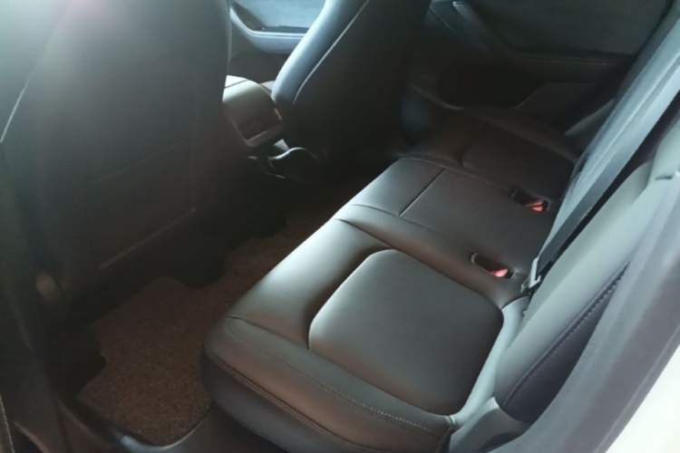 Used Tesla Model Y 2021 Standard Range Rear-Wheel Drive Version Left Rear Seat