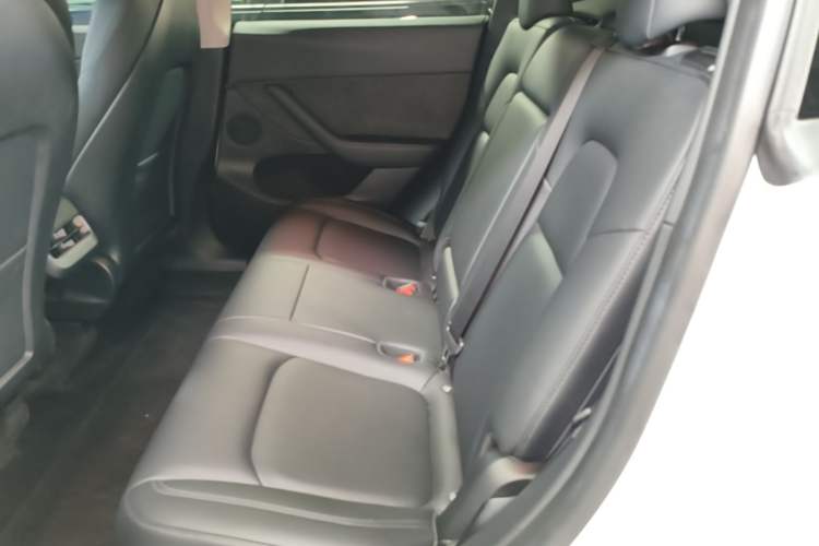 Used Tesla Model Y 2021 Performance High-Performance All-Wheel-Drive Version Left Rear Seat