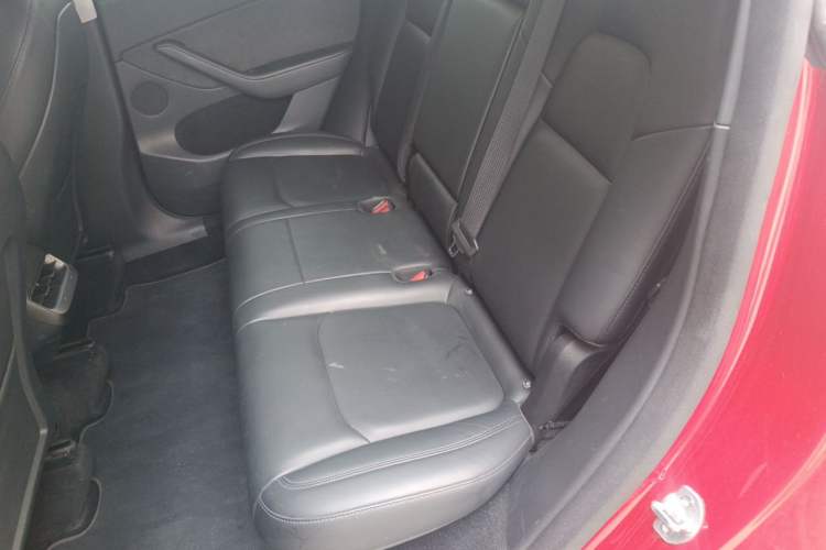 Used Tesla Model Y 2021 Long-Range All-Wheel-Drive Version 3D7 Left Rear Seat