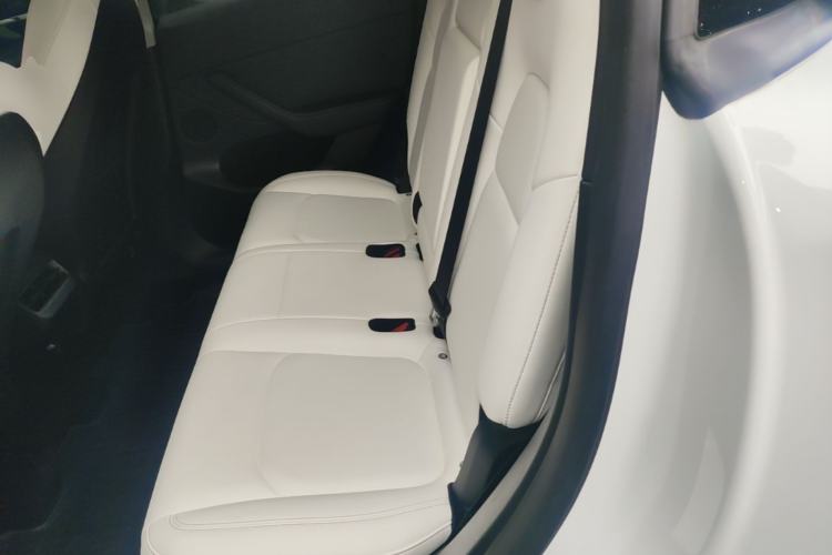 Used Tesla Model Y 2021 Long-Range All-Wheel-Drive Version 3D7 Left Rear Seat