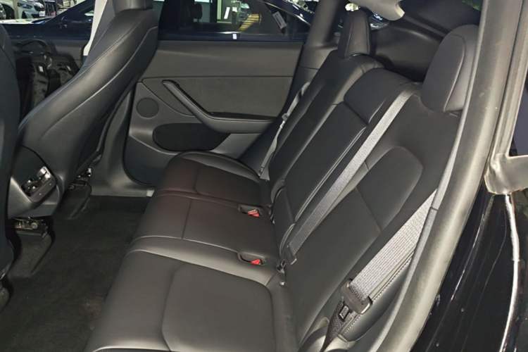 Used Tesla Model Y 2021 Standard Range Rear-Wheel Drive Version Left Rear Seat