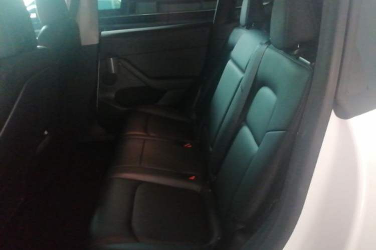 Used Tesla Model Y 2021 Long-Range All-Wheel-Drive Version 3D7 Left Rear Seat