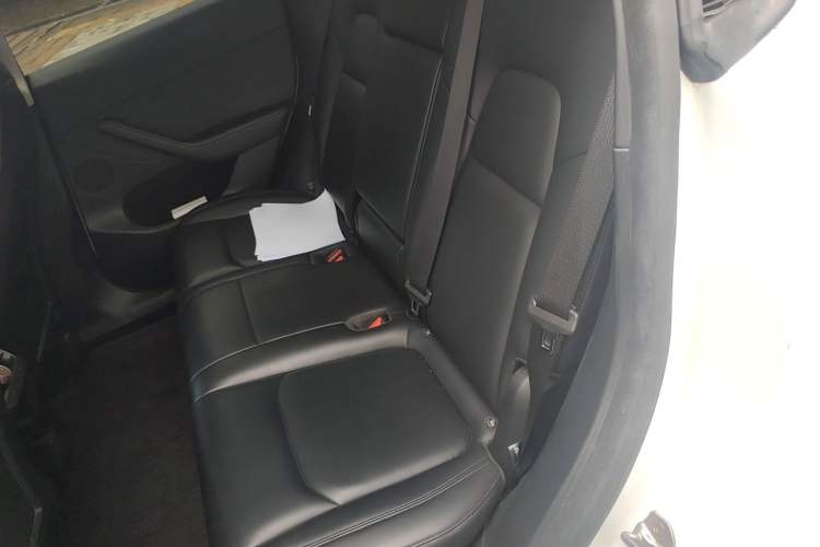 Used Tesla Model Y 2021 Long-Range All-Wheel-Drive Version 3D7 Left Rear Seat