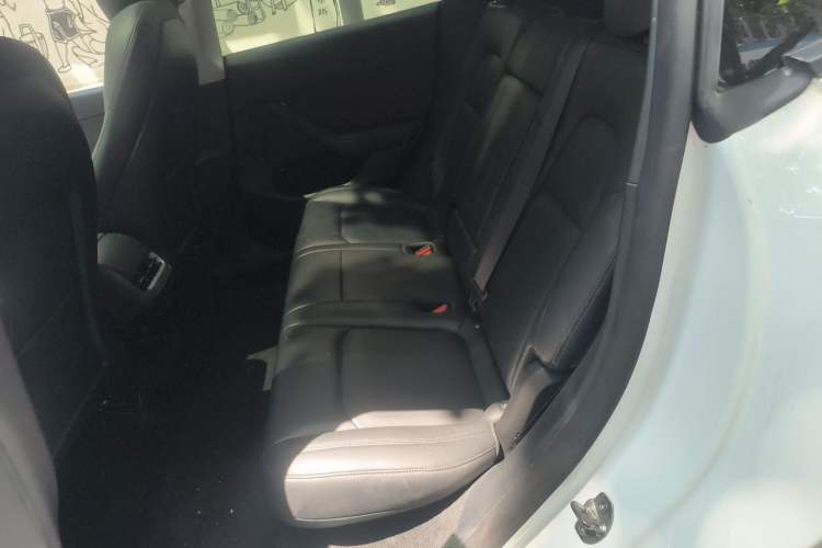 Used Tesla Model Y 2021 Standard Range Rear-Wheel Drive Version Left Rear Seat