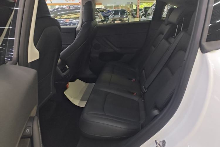 Used Tesla Model Y 2021 Standard Range Rear-Wheel Drive Version Left Rear Seat
