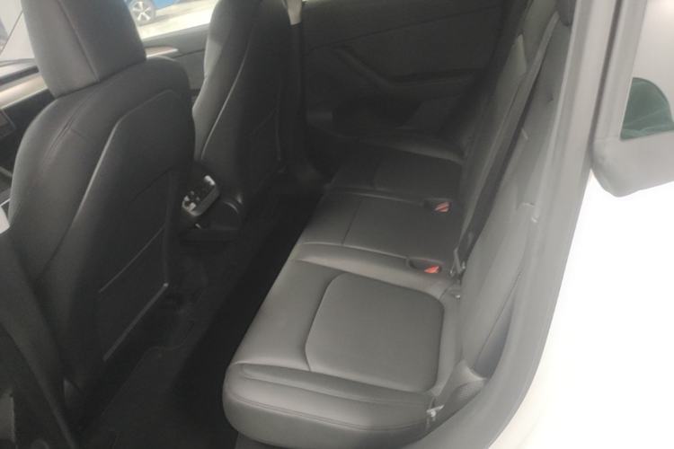 Used Tesla Model Y 2021 Long-Range All-Wheel-Drive Version 3D7 Left Rear Seat