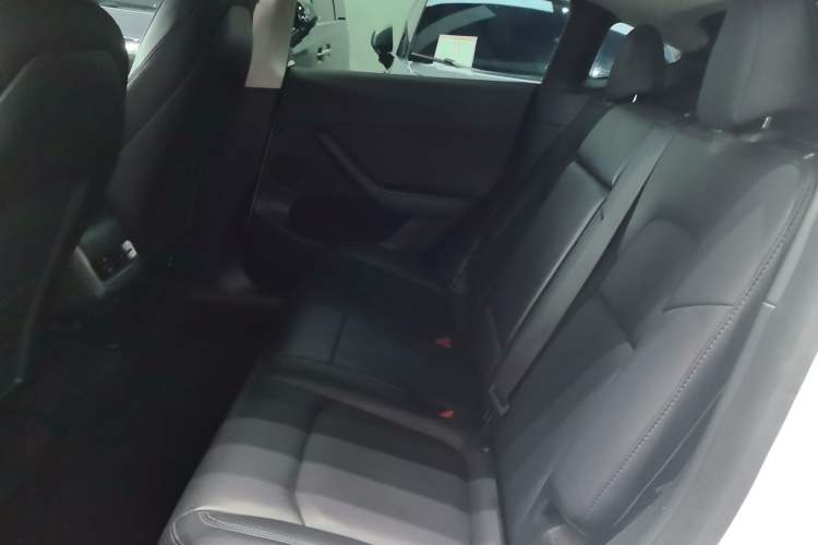 Used Tesla Model Y 2021 Revised Version 2 Long-Range All-Wheel-Drive Edition Left Rear Seat