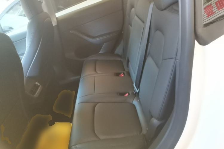 Used Tesla Model Y 2021 Long-Range All-Wheel-Drive Version 3D7 Left Rear Seat